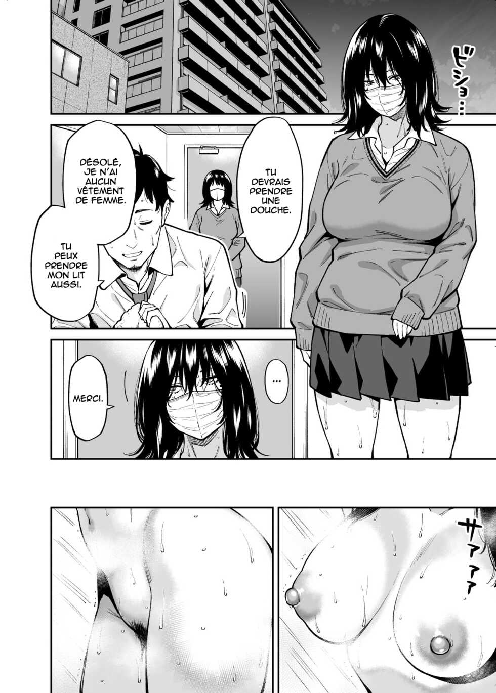 [Uchuusen Shoujigou (Shouji Nigou)] Hirowareta Onnanoko to Oji-san no Hanashi | The Runaway And The Middle-Aged Man [French] [Musty] - Page 3