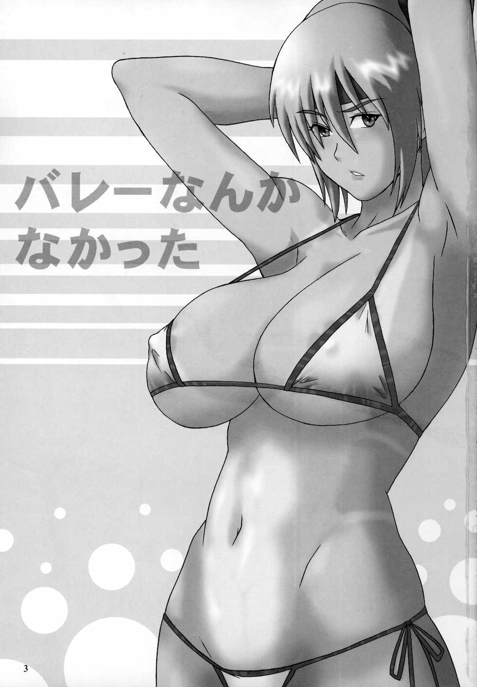 (C74) [Dashigara 100% (Minpei Ichigo)] Volley Nanka Nakatta (Dead or Alive) - Page 2
