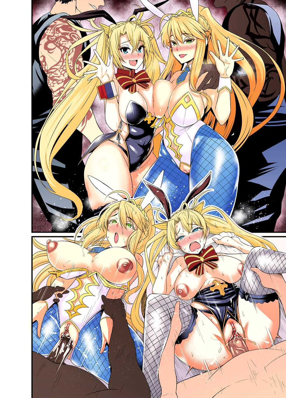 [Ankoman] Bitch Kengou Sex Nanairo Shoubu [Bunny Shishiou Hen] + C97 Limited Event Bonus Picture (Fate/Grand Order)  [English] [SeidelPledge] [Digital] [Colourized] - Page 8