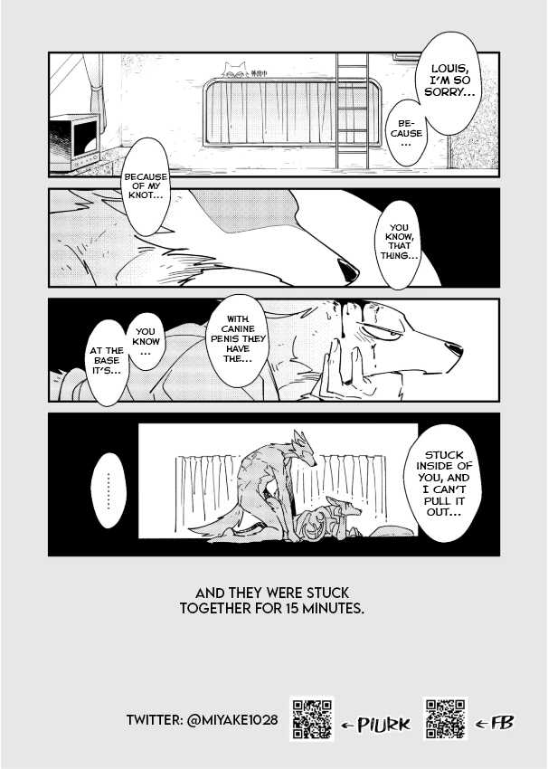 [Nikushokusei (Kuro Hyou)] 701 Shitsu-teki Himitsu | The Secret in Room 701 (BEASTARS) [English] [Digital] - Page 40
