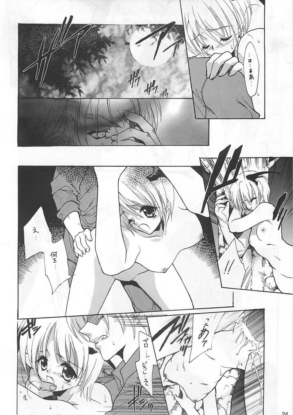 [Hanzai Tengoku (Hasei Agana)] Shinshoku (Darkstalkers) - Page 23