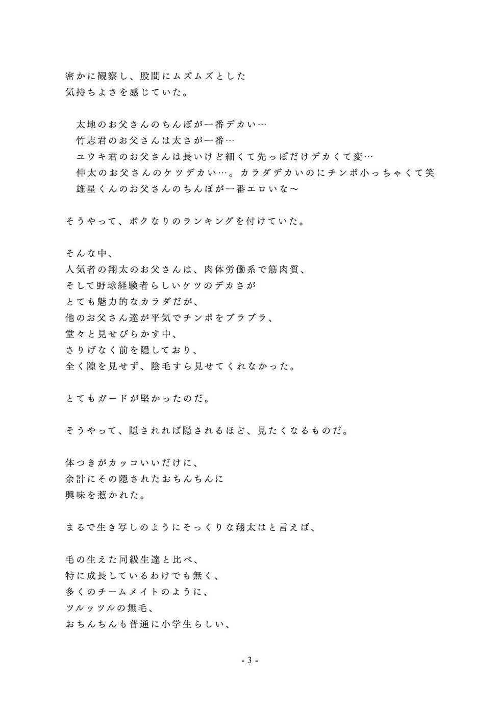 [Nangoku Kyuuji] Chijoku no Yakyuubu Yobai Itazura (1) [Digital] - Page 4