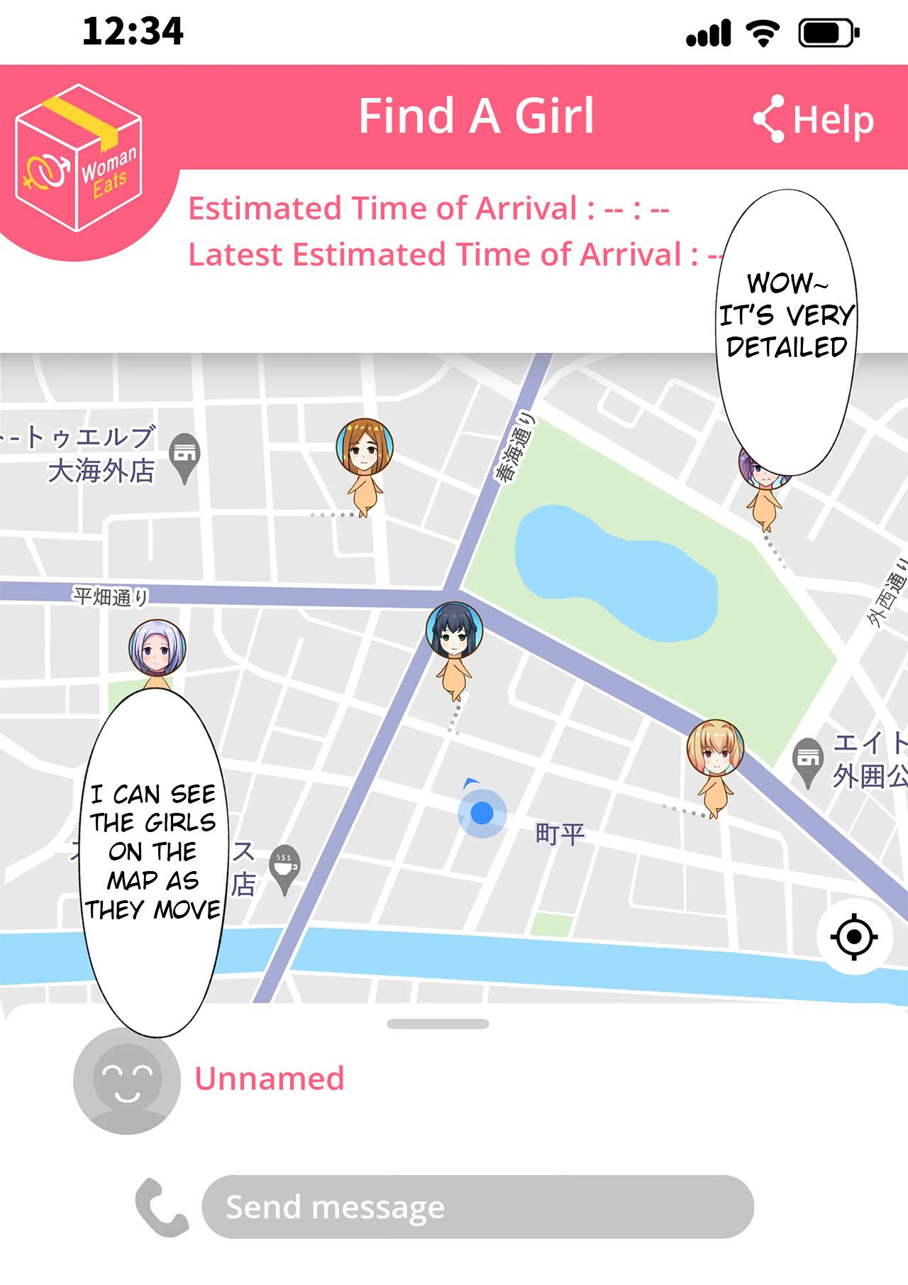 [Tawawa Delivery] Woman Eats ~Yume no Bishoujo Takuhai Appli~ | Woman Eats ~Beautiful Dream Girl Delivery App~ + Bonus FANTIA Comic [English] - Page 4