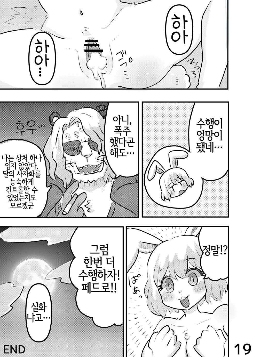 (Kemoket 12) [Kuri Gohan (Yocchi)] Mangetsu no Yoru ni | 만월의 밤에 (One Piece) [Korean] [LWND] - Page 18