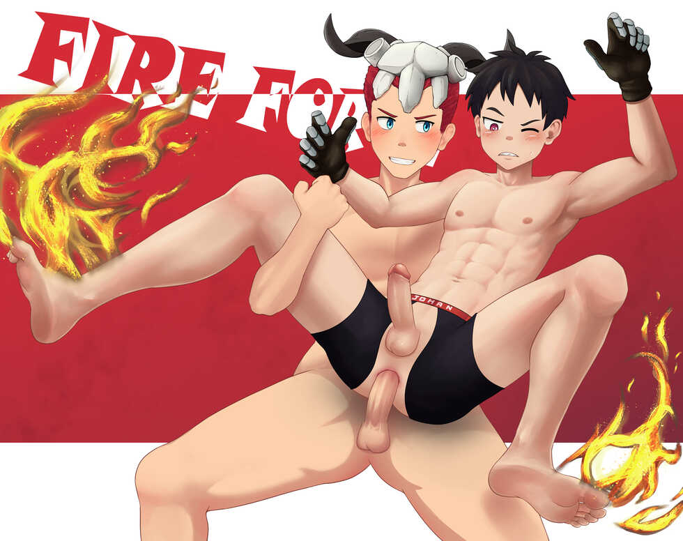 [Johan (Johnnae)] Fire Force - Shinra x Vulcan - Page 8