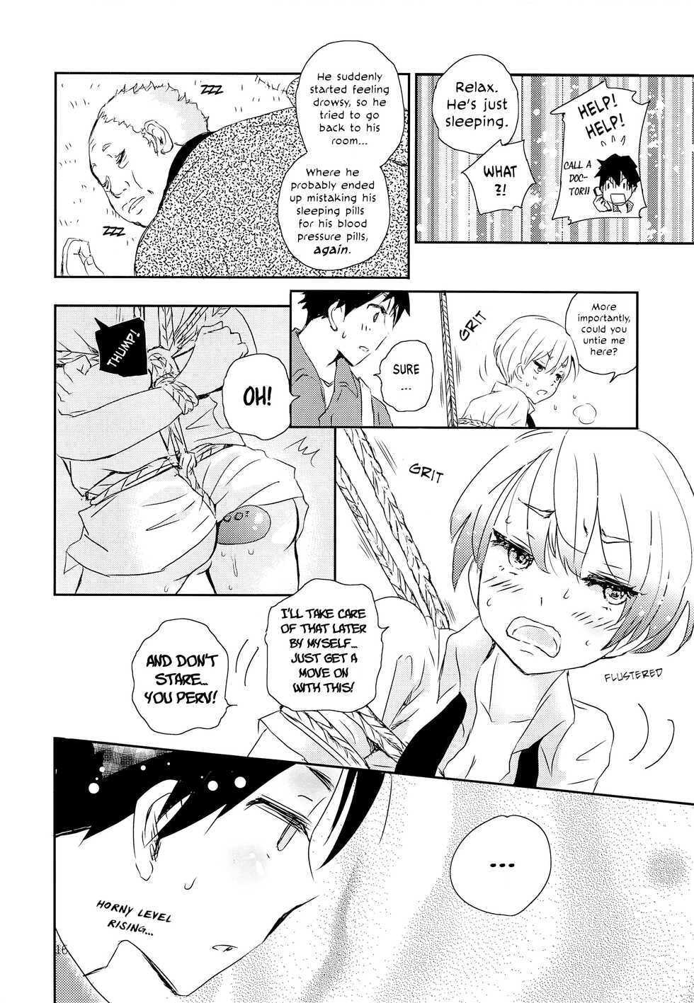 (COMITIA121) [Natsukanmi (Ko-ri Azuki)] Sao Otoko to Inari Shounen [English] [Hikaru Scans] - Page 15