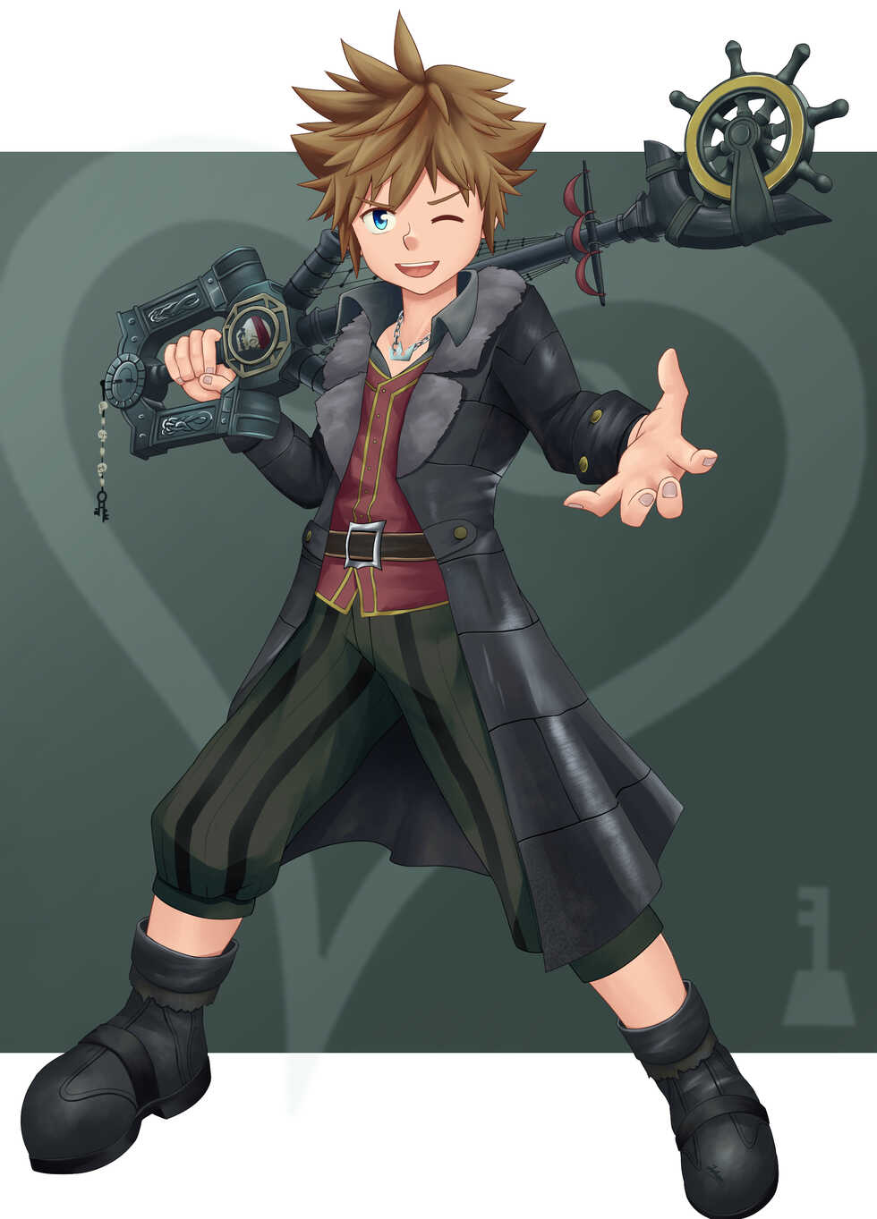 [Johan (Johnnae)] Kingdom Hearts - Pirate Sora - Page 2