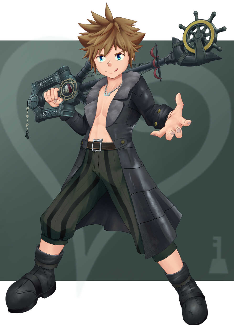[Johan (Johnnae)] Kingdom Hearts - Pirate Sora - Page 3