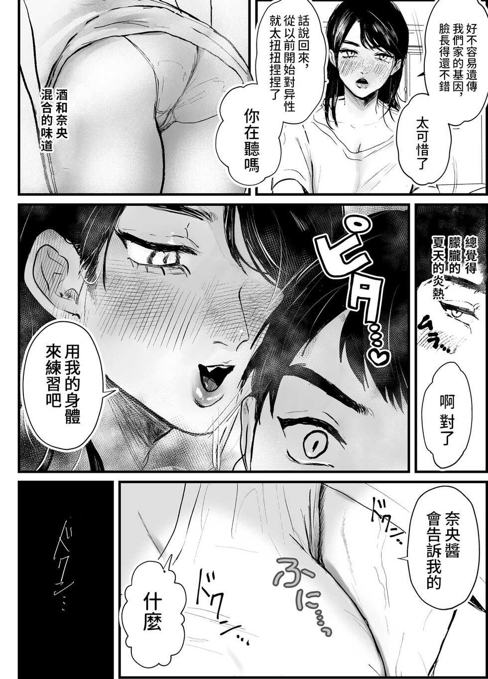 [Ashi no Seikou wa Tsumi (shikabanekamo)] Oba to Oi ~Anegohada no Oba to Hito Natsu no Kinshin Soukan Uwaki Sex~ Zenpen [Chinese] [DP漢化] - Page 4