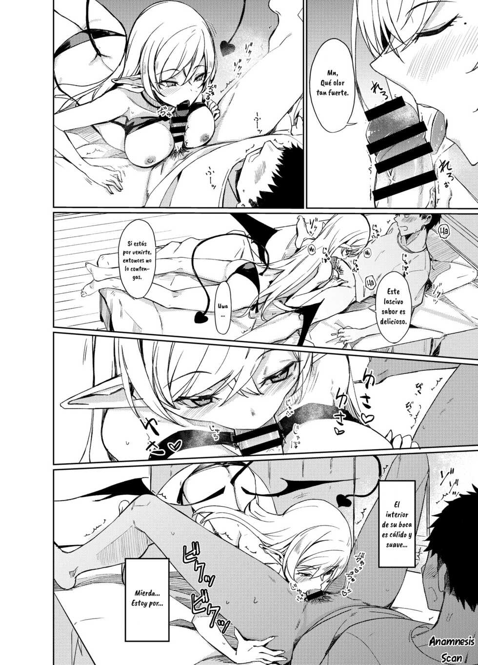 [Rodiura. (Rage)] Succubus to Ecchi Suru Hon. [Spanish] [Anamnesis Scanlation] - Page 10