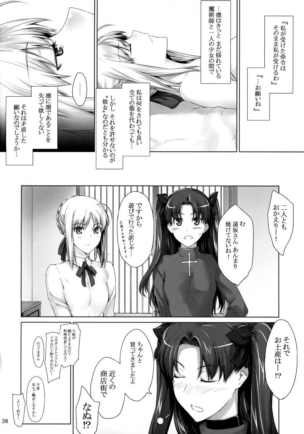 (C78) [MTSP (Jin)] Tohsaka-ke no Kakei Jijou 7 (Fate/stay night) - Page 37