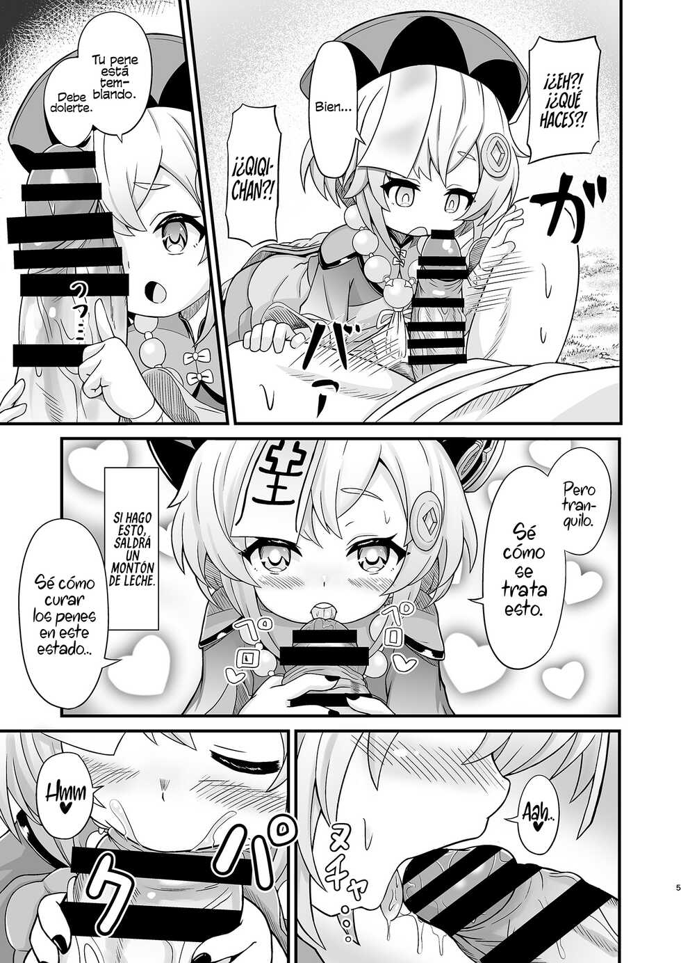[Urufuwan (Ninoji)] Kishoku Manshin (Genshin Impact) [Spanish] [Rakuen Translations] [Digital] - Page 5