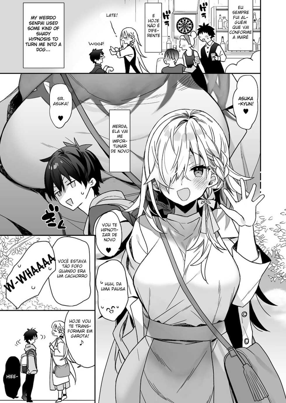 [ciaociao (Araki Kanao)] Nori no Ii Otokonoko ni Josou Sasete Saimin Gokko Suru o Hanashi | A História de um Menino Bobo Hipnotizado a Fazer Crossdressing [Portuguese-BR] [DiegoVPR] [Digital] - Page 5