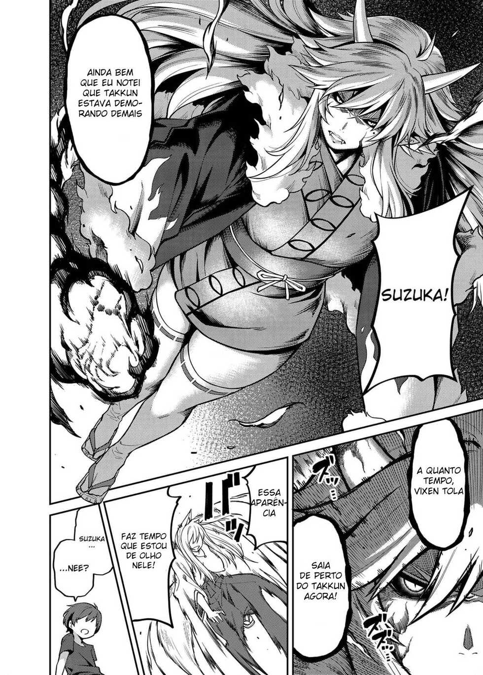 [Uchuusen Shoujigou (Shouji Nigou)] Takkun to Kitsune no Onee-san [Portuguese-BR] [DiegoVPR] [Digital] - Page 23