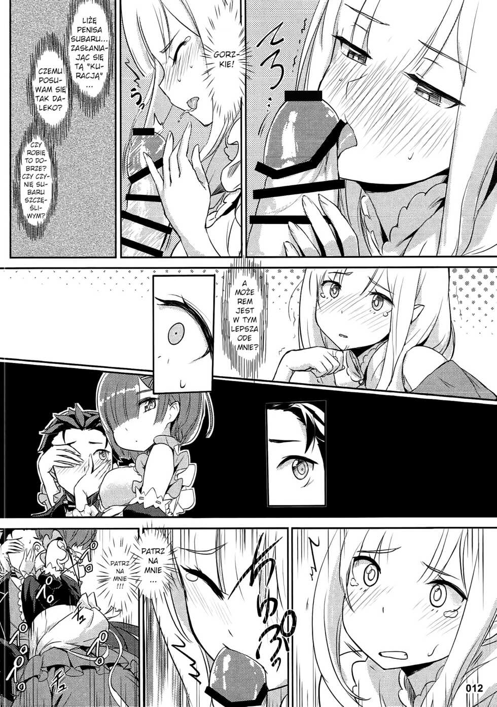 (C91) [Aokihoshi (Akaiguppy)] RE_Zero After Story (Re_Zero kara Hajimeru Isekai Seikatsu) [Polish] - Page 13