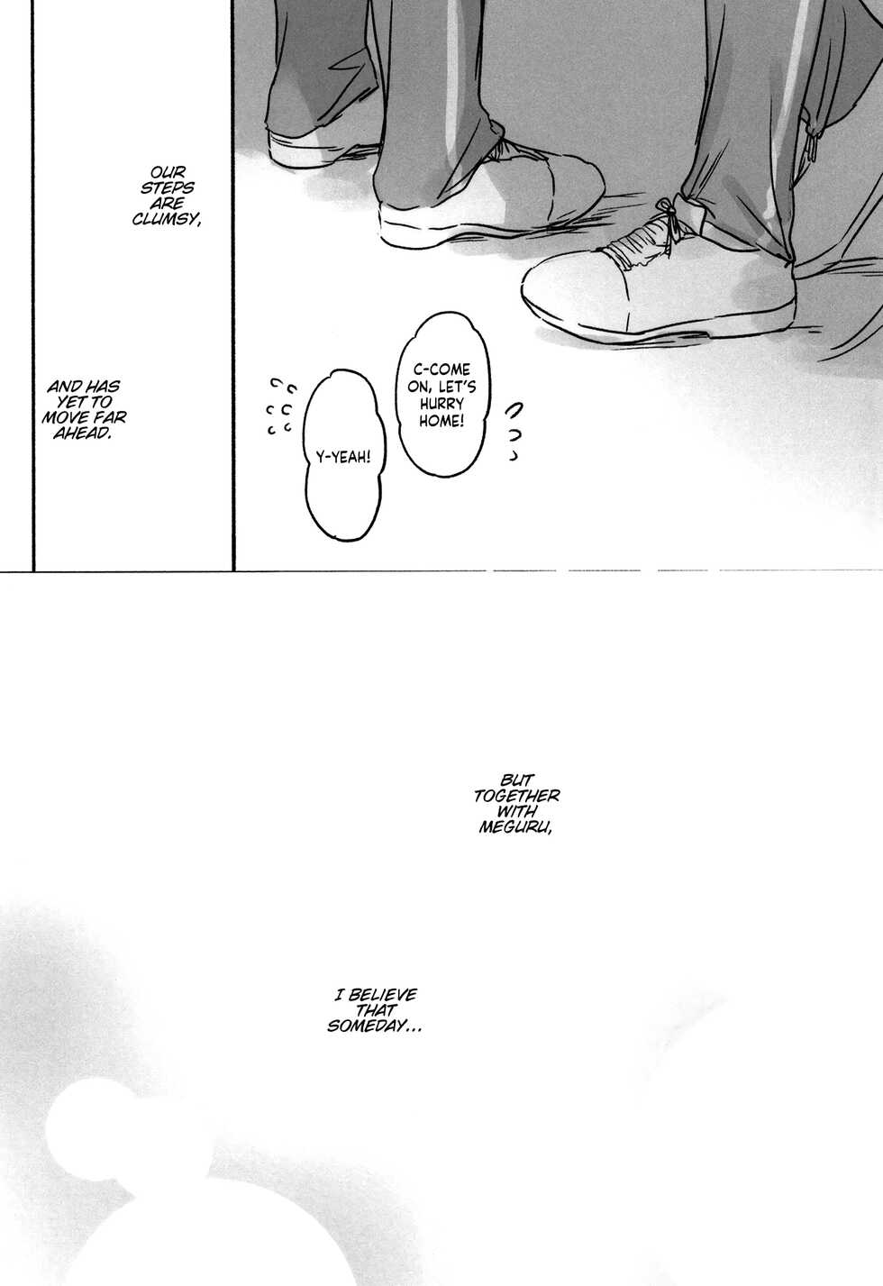 (2021-03 Akihabara Chou Doujinsai) [Tsuki no Uragawa (Romi)] Hachimiya-san to Kazano-san wa Sex ga Dekinai (THE iDOLM@STER: Shiny Colors) [English] [GenericWeeb] - Page 31