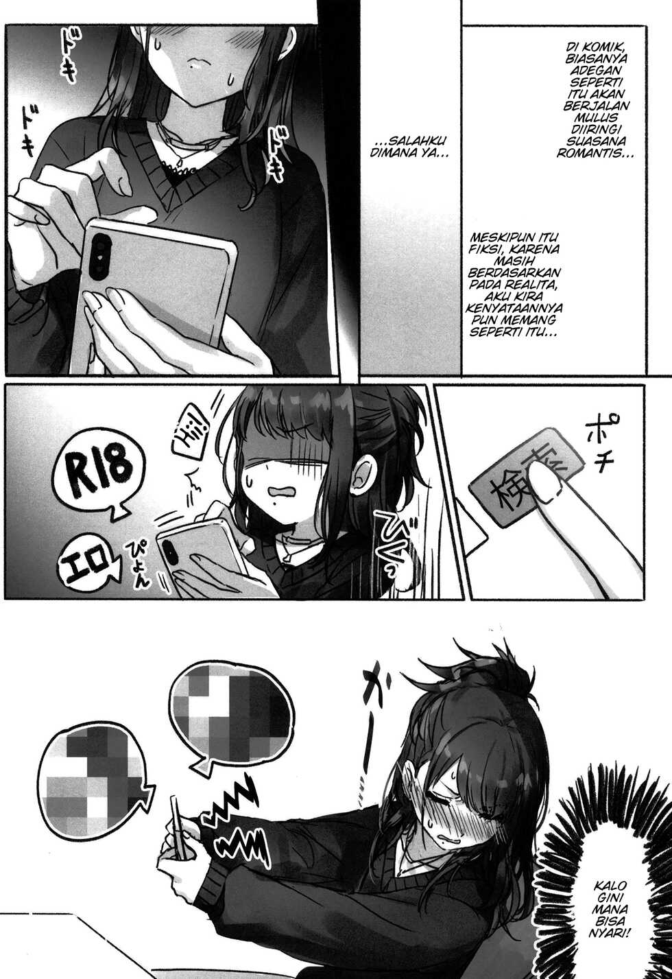(2021-03 Akihabara Chou Doujinsai) [Tsuki no Uragawa (Romi)] Hachimiya & Kazano Tak Pandai Bercinta (THE iDOLM@STER: Shiny Colors) [Indonesian] [WibuPasaran] - Page 16