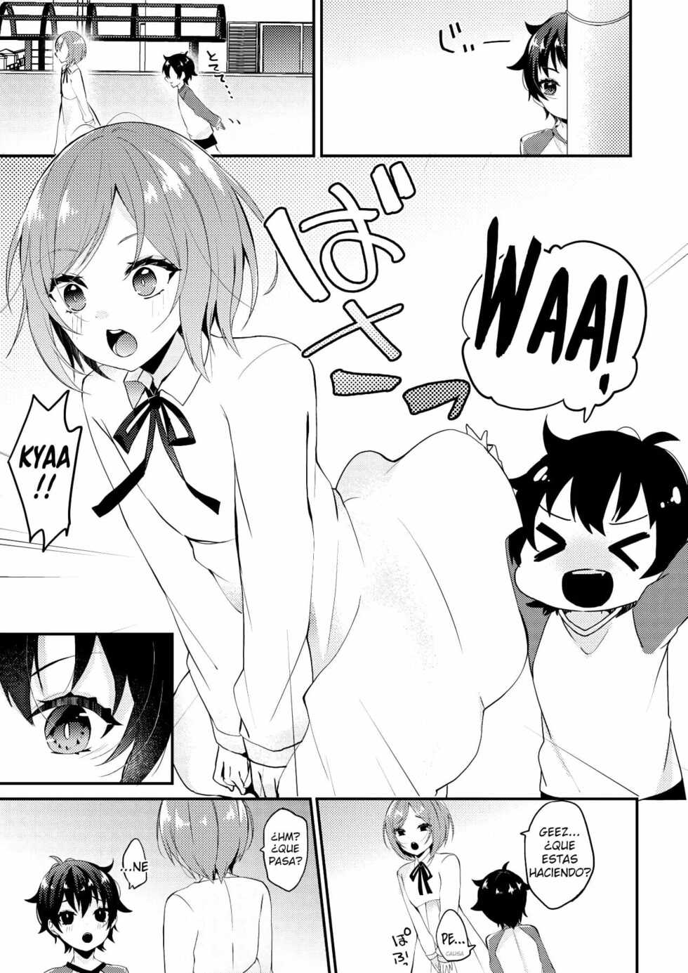 [Kaku Shoujo (Amane Hayabusa)] Onii-san to Himitsu [Spanish] [Puppers] [Digital] - Page 2