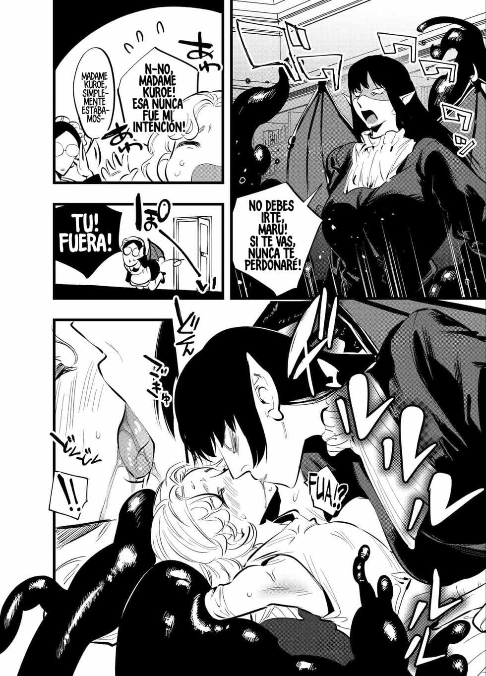 [Tosha Pink (Chimeda)] Futanari Akuma to Moumoku Tenshi | Futanari Devil and the Blind Angel [Spanish] [Traducciones Jaguarlo] - Page 17