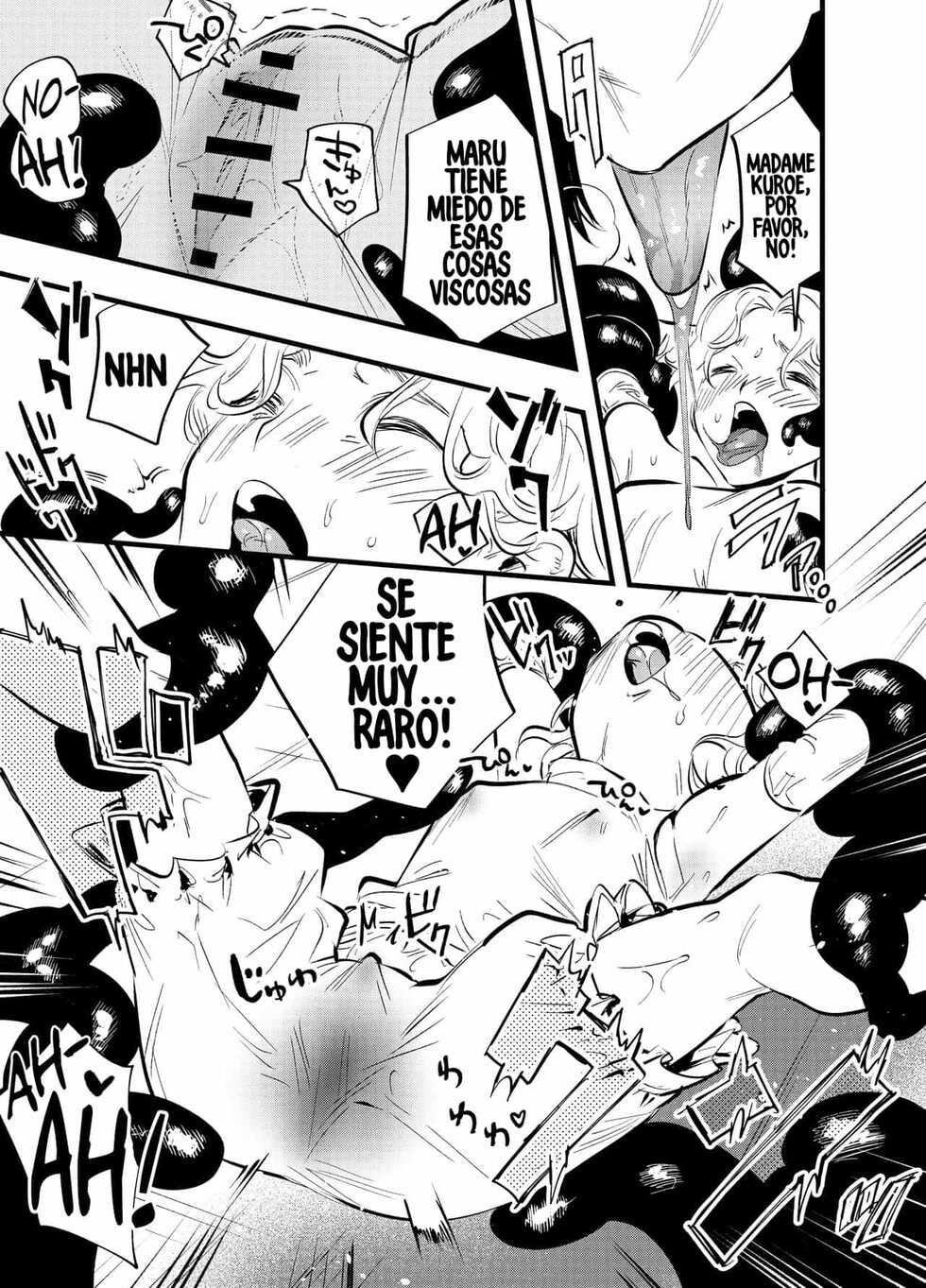 [Tosha Pink (Chimeda)] Futanari Akuma to Moumoku Tenshi | Futanari Devil and the Blind Angel [Spanish] [Traducciones Jaguarlo] - Page 18