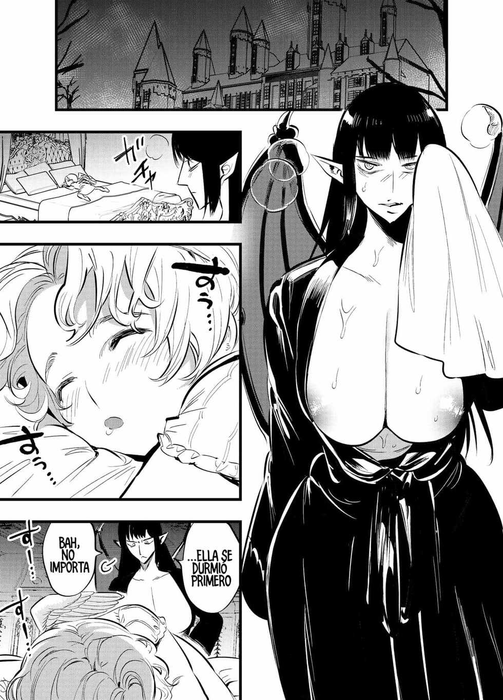 [Tosha Pink (Chimeda)] Futanari Akuma to Moumoku Tenshi | Futanari Devil and the Blind Angel [Spanish] [Traducciones Jaguarlo] - Page 24