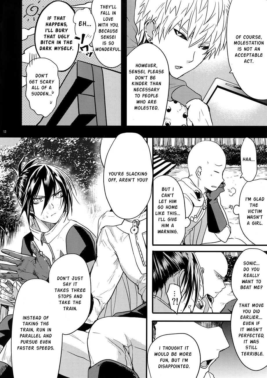 [orz (3u)] Muishiki, Ishiki, Jikaku Suru. (One Punch Man) [English] - Page 11