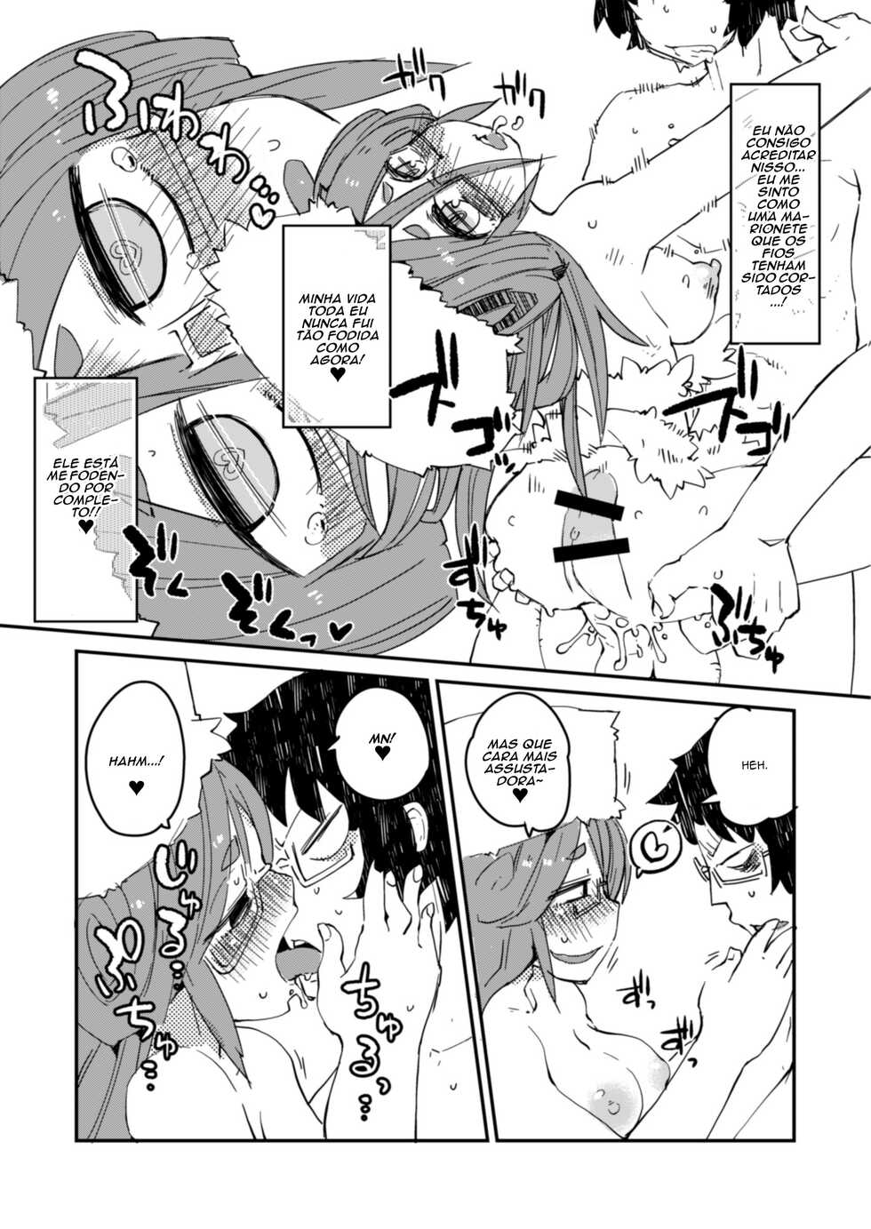 [AstroQube (masha)] Kouhai no Tangan-chan #3 | Kouhai-Chan A Garota Mono-Eye #3 [Portuguese-BR] [Nonono Fansub] [Digital] - Page 18