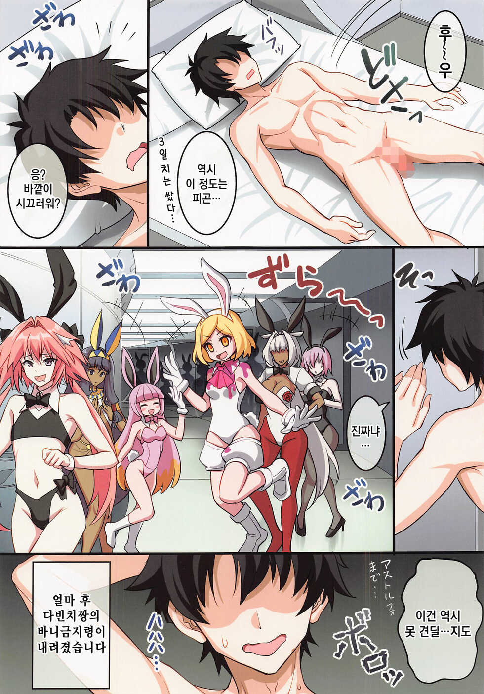 (C100) [Yohsyuan (Son Yohsyu)] Bunny ga Osuki to Kikimashite - We heard you like bunny girls. | 바니를 좋아하신다 들었으므로 (Fate/Grand Order) [Korean] - Page 23