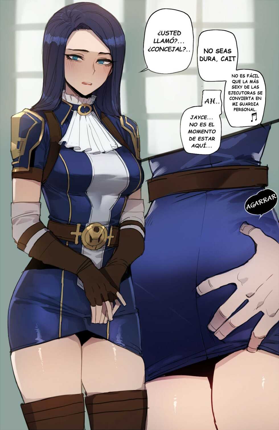 [ratatatat74] 02/2022 reward - Caitlyn (League of Legends) [Spansih] - Page 1