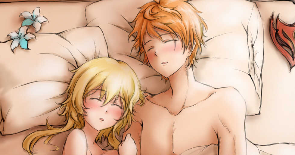 [RoyBoy] Childe x Lumine Junai Combi no H (Genshin Impact) - Page 1