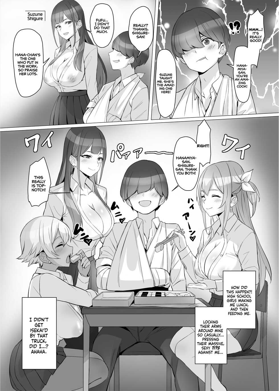 [Shiroganean (Kuromogu)] Gal o Tasuketara Isekai Tenseikyuu no ReaJuu Seikatsu ga Hajimatta!? | I Saved a Gyaru and Now I'm a Normie!? [English] [head empty + friends] - Page 11