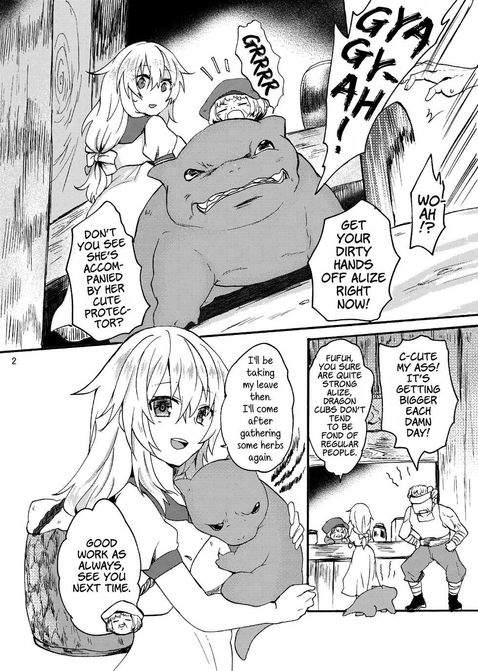 [Aburi Paseri (Mozuku)] Ryuu x Musume ~Alize~ after [English] [Kinsei Translations] [Digital] - Page 4