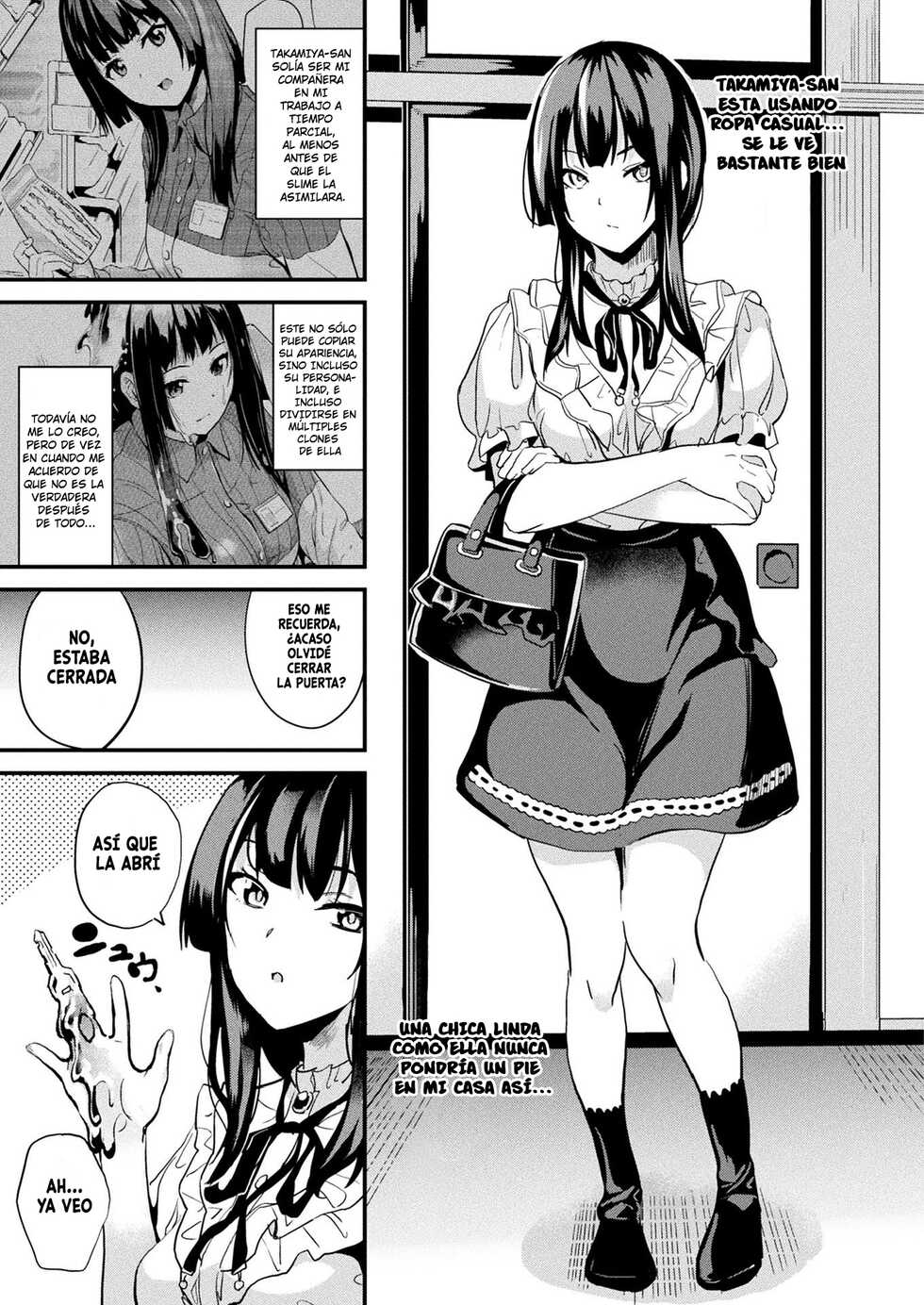 [DATE] Doukyo Suru Neneki Tokubetsuhen | Slime living together Special Chapter (COMIC Unreal 2021-08 Vol. 92) [Spanish] - Page 3