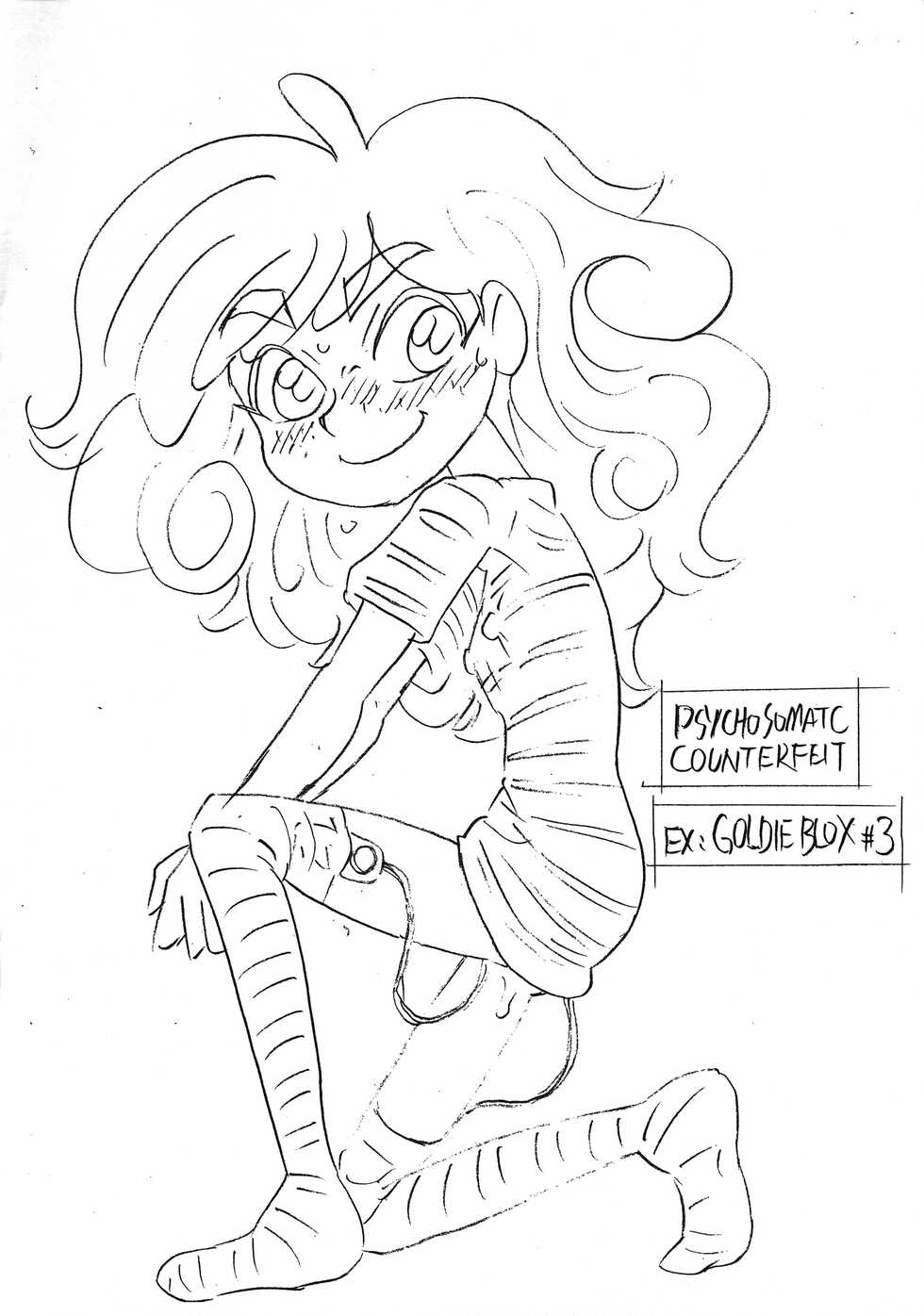 [Union of the snake (Shinda Mane)] Psychomatic Counterfeit EX: GoldieBlox#3 (GoldieBlox) - Page 23