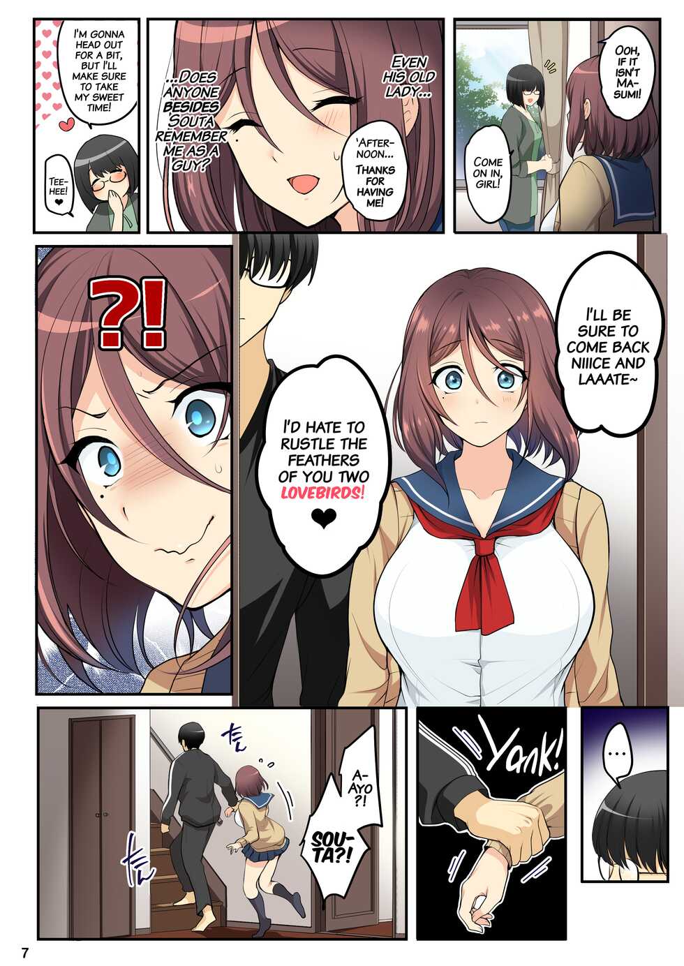 [Kakukonoka (Menoko)] Ore o Onna ni Shita Yuujin ni Nyotaika shita Karada o Sukikatte sareru | The Time My Friend Turned Me Into His Girl Lover and Plaything [English] [Saint Quartz Scans] [Digital] - Page 7