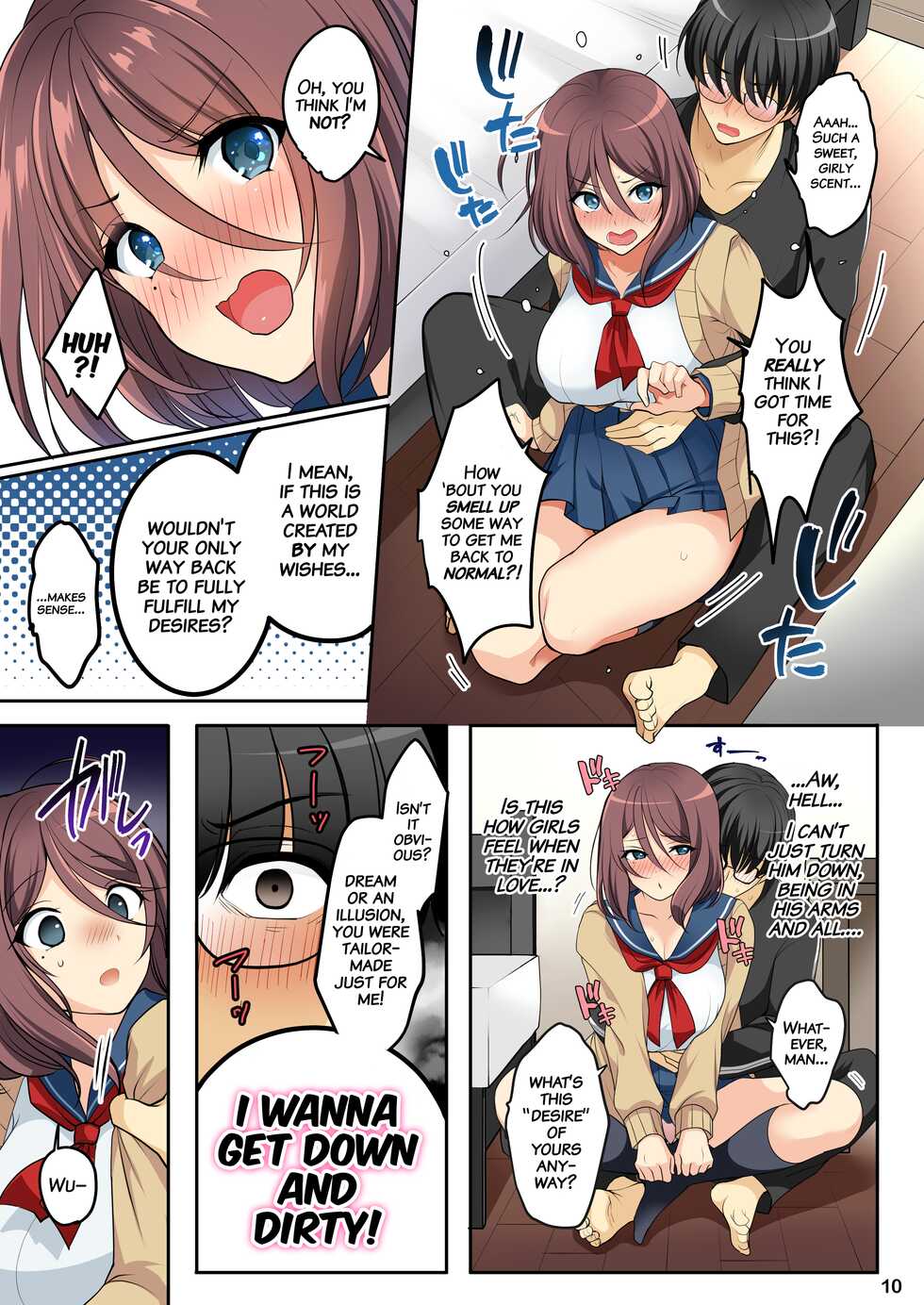 [Kakukonoka (Menoko)] Ore o Onna ni Shita Yuujin ni Nyotaika shita Karada o Sukikatte sareru | The Time My Friend Turned Me Into His Girl Lover and Plaything [English] [Saint Quartz Scans] [Digital] - Page 10