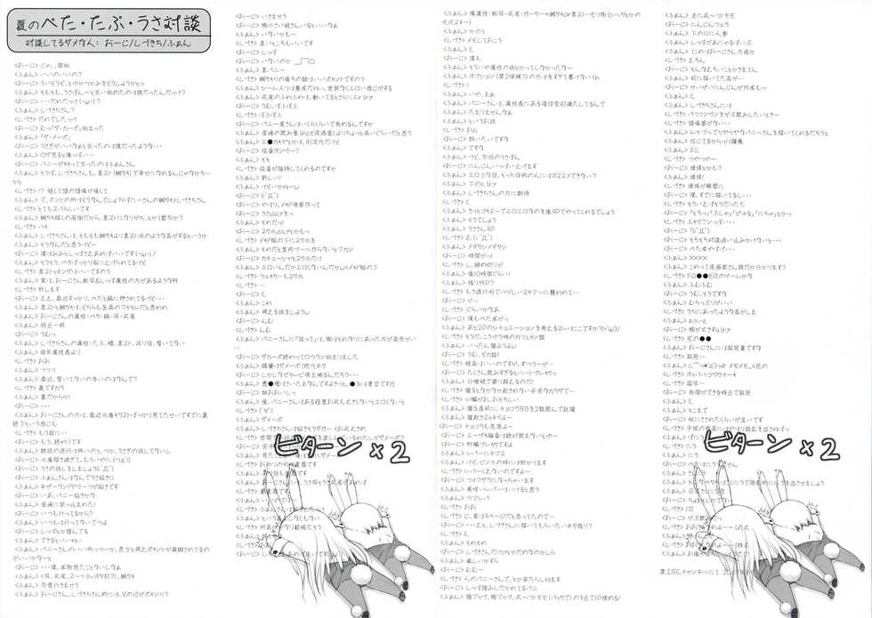 (C64) [noantica, Moriisan-Tokono (O-ji, Morii Shizuki)] Usabon:Peta Side [English] [4dawgz] [Incomplete] - Page 7