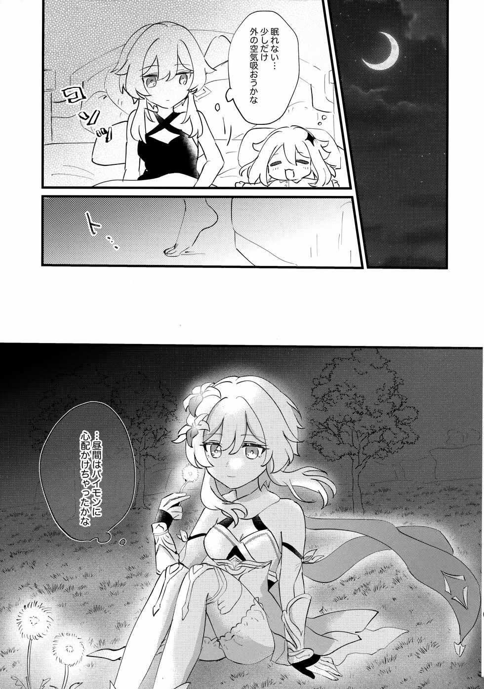 (Kami no Eichi 4) [Cotton Candy (Wataame)] Yumeji yori Kaerite (Genshin Impact) - Page 6