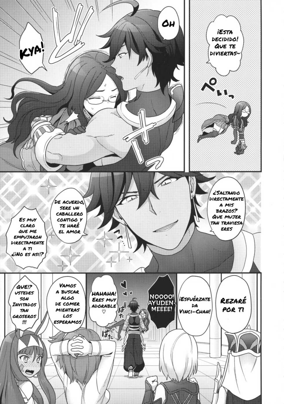 (C92) [Sayonara Hornet (Yoshiragi)] OTKNK? (Fate/Grand Order) [Spanish] [Nobbu Traducciónes] - Page 6