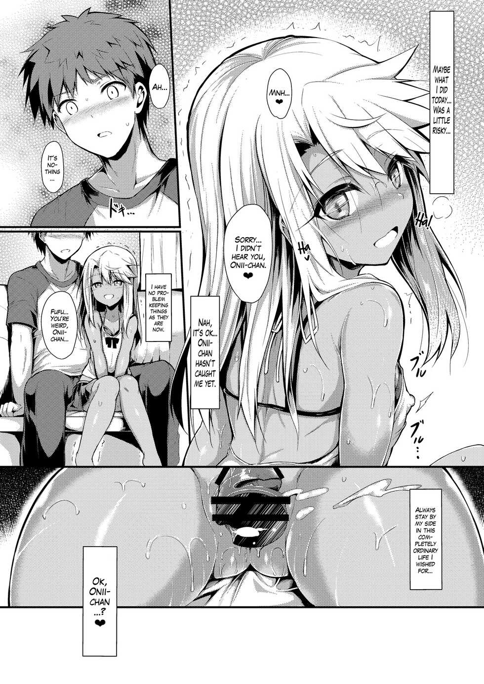 [ASTRONOMY (SeN)] Imouto wa Onii-chan to Shouraiteki ni Flag o Tatetai 3 | The little sister wants to have a flag set so she gets Onii-chan in the future 3 (Fate/kaleid liner Prisma Illya) [English] [The Blavatsky project] [Digital] - Page 23