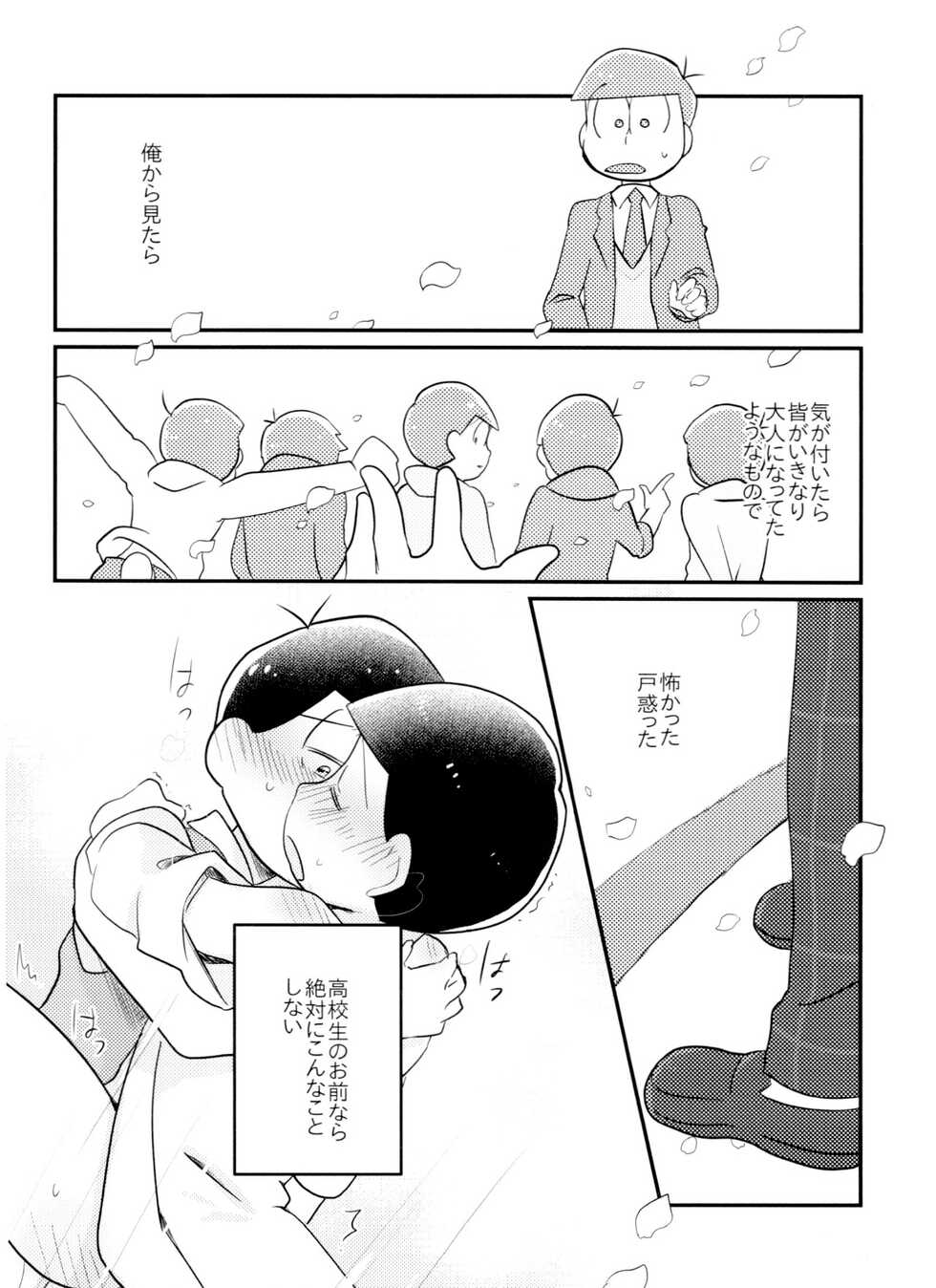 [Tsutsujishika (Tsujiuranaiko)] Kimi wa itsu kara otonana no!? (Osomatsu-San) - Page 25