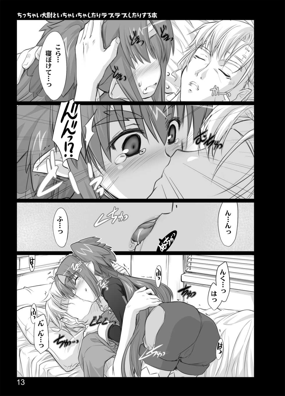[Shimoyakedou (Ouma Tokiichi)] Chicchai Taii to Ichaicha shitari Love Love shitari suru Hon (Macross Frontier) [Digital] - Page 11