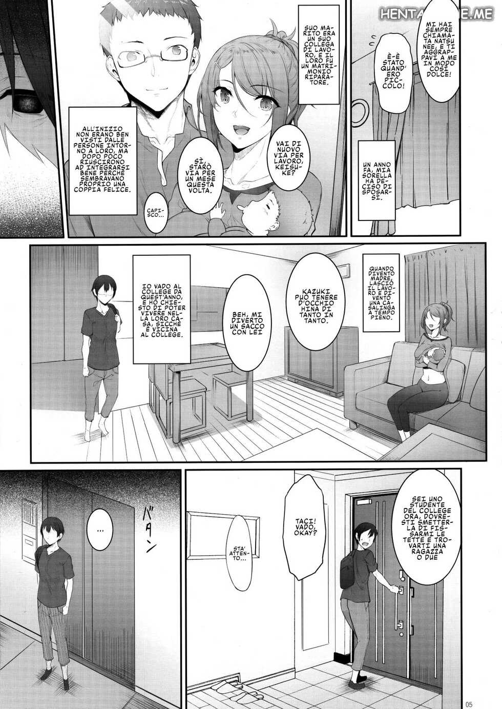 (COMITIA131) [In The Sky (Nakano Sora)] Ane o Netotta Hi | Voglio Mia Sorella [Italian] - Page 4