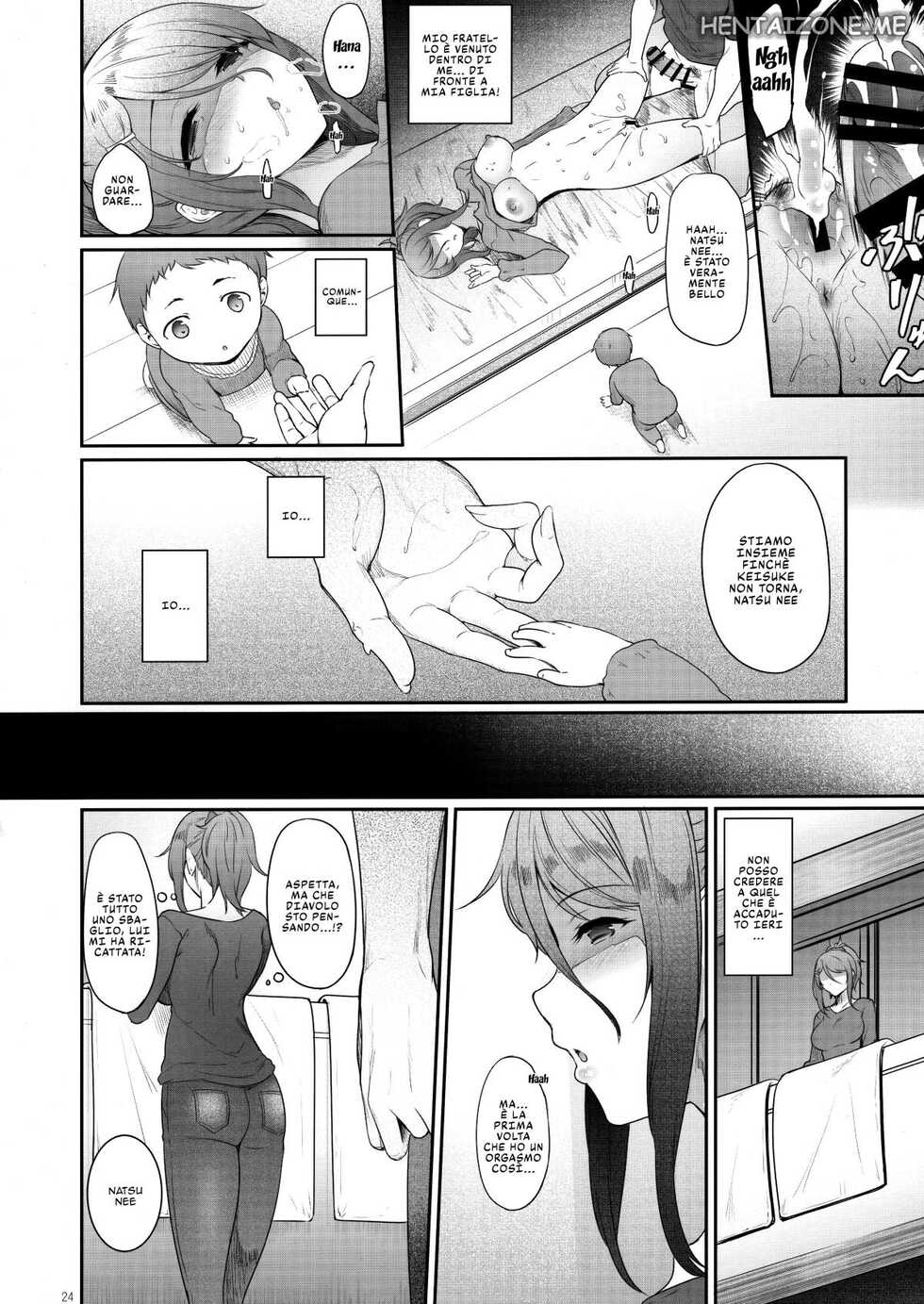 (COMITIA131) [In The Sky (Nakano Sora)] Ane o Netotta Hi | Voglio Mia Sorella [Italian] - Page 23
