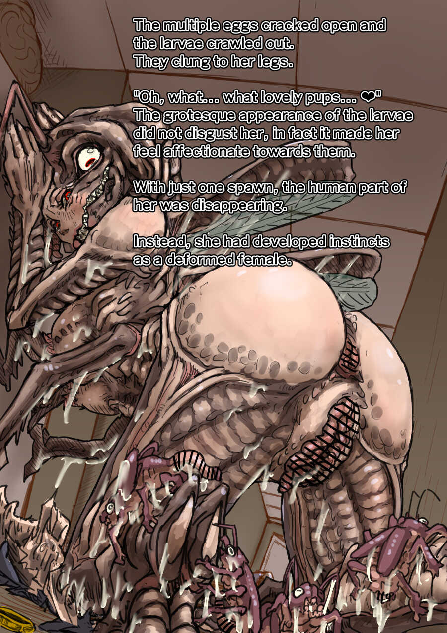 [Moheji] Cockroach Man & Married Woman - Cockroach Woman & Girl [English] (Chapter 1 + 2) - Page 17