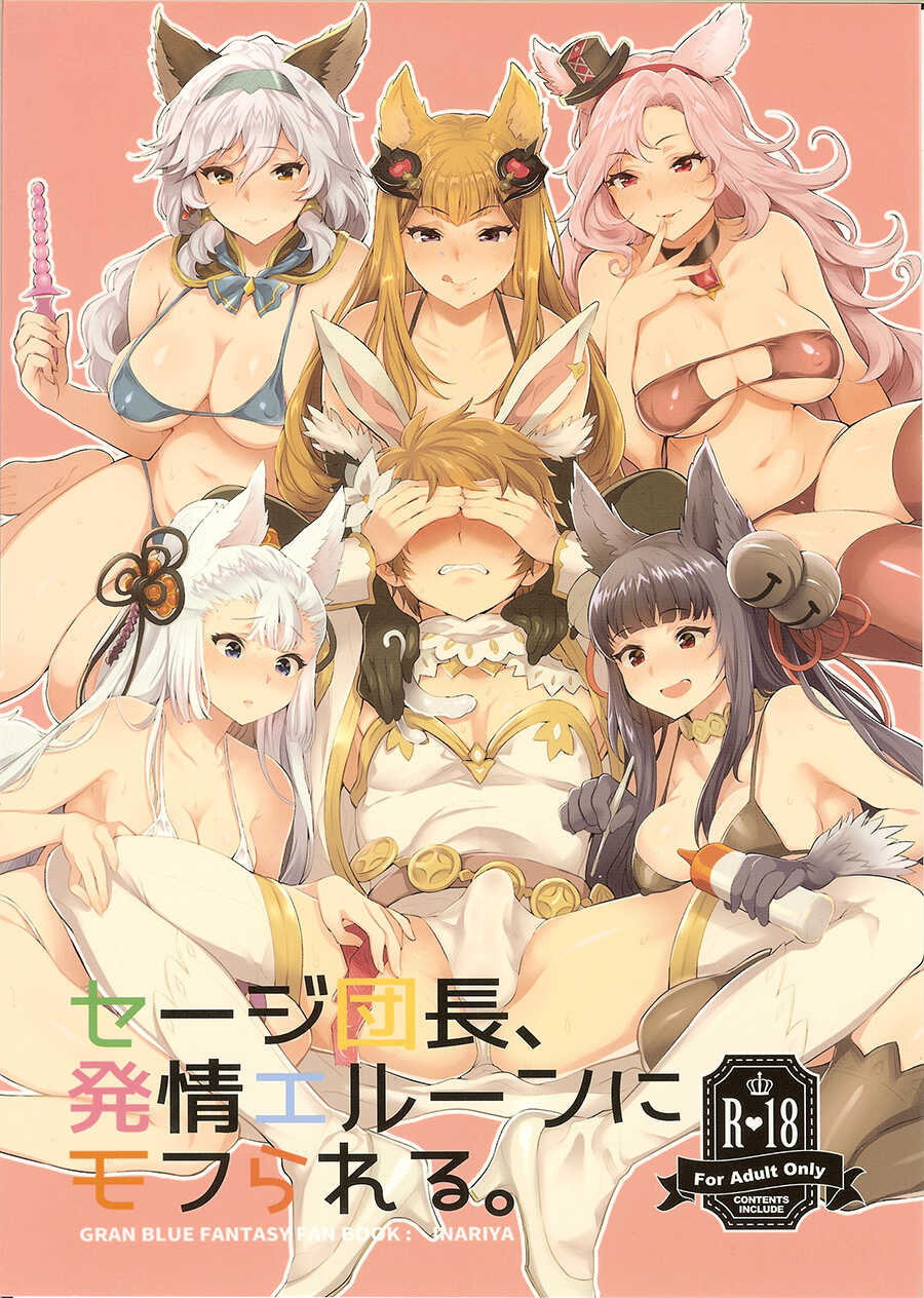 (SC2016 Summer) [Inariya (Inari)] Sage Danchou, Hatsujou Elune ni Mofurareru. (Granblue Fantasy) [Chinese] - Page 1