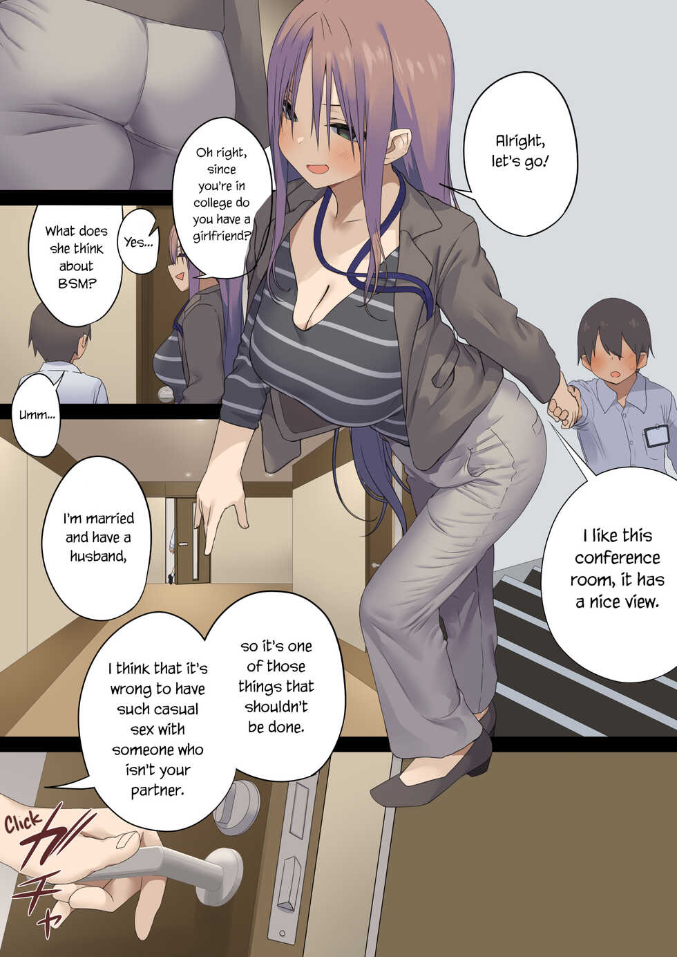 [Tokyo Prominence Tomato] Business Sex Manners ~Internship~ [English] - Page 6
