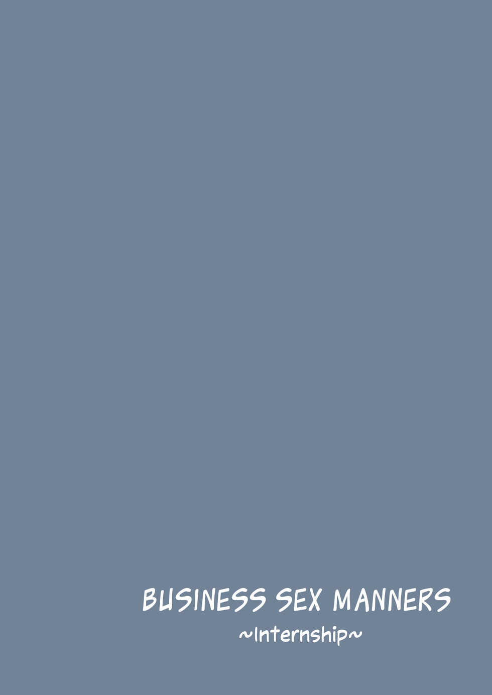 [Tokyo Prominence Tomato] Business Sex Manners ~Internship~ [English] - Page 24