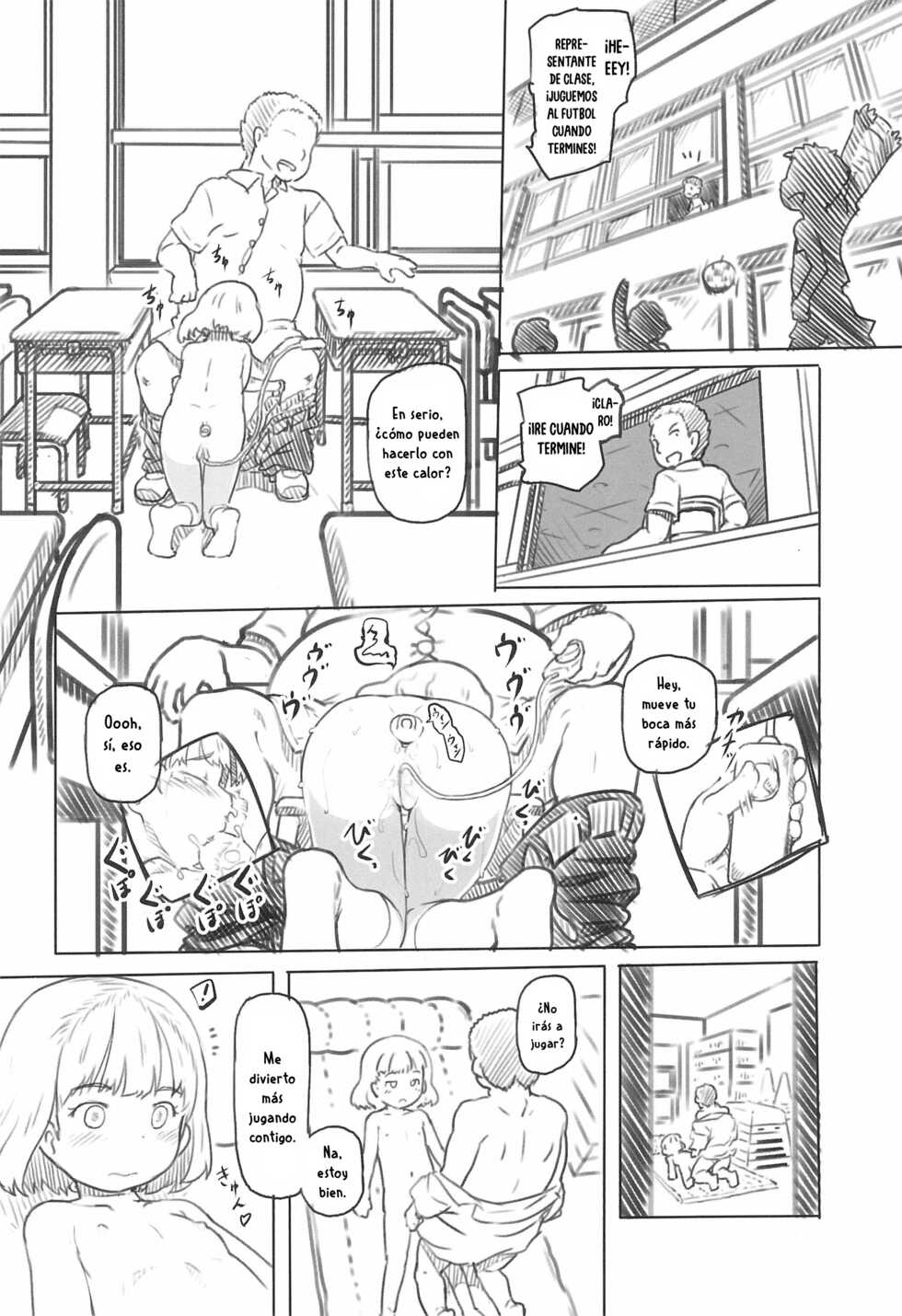 (COMITIA130) [Kuromahou Kenkyuujo (Nukaji)] Chishou no Ko o Onaho ni Suru 1+2 [Spanish] [Ayanokoji el pelao] - Page 19