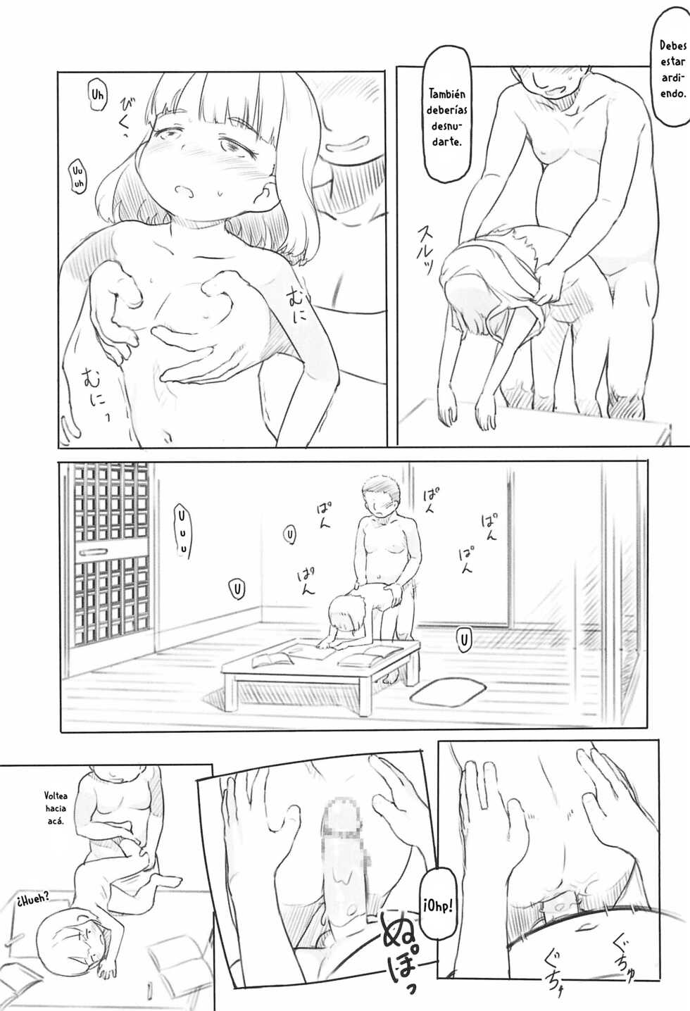 (COMITIA130) [Kuromahou Kenkyuujo (Nukaji)] Chishou no Ko o Onaho ni Suru 1+2 [Spanish] [Ayanokoji el pelao] - Page 37